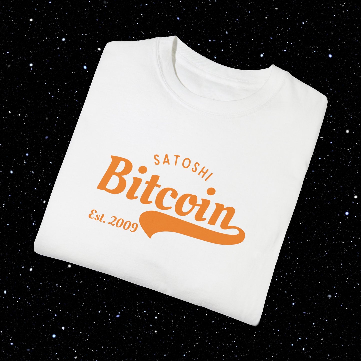 Bitcoin Satoshi - Baseball Comfort Colors Tee Shirt