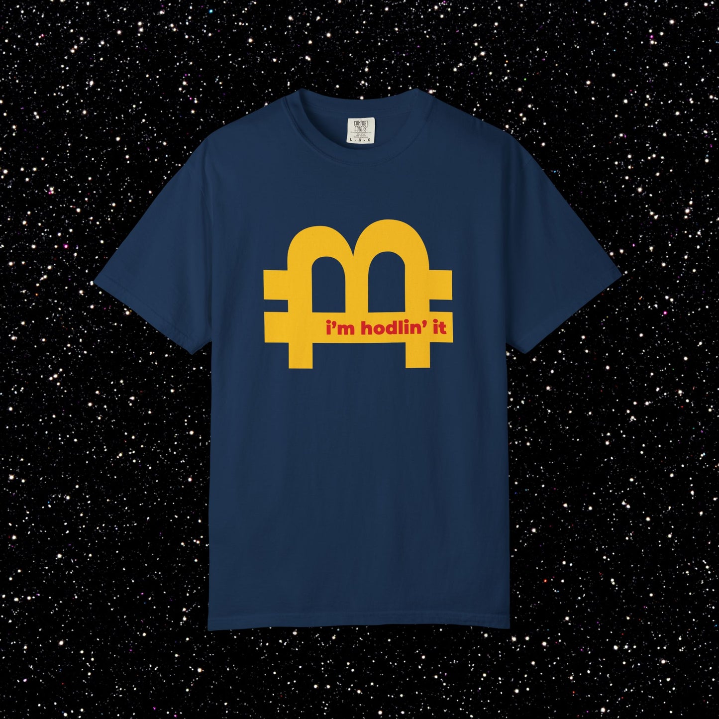 I’m Hodlin’ It Tee – Bitcoin Arches Tee