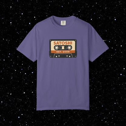 Satoshi Cassette Tape Bitcoin Tee