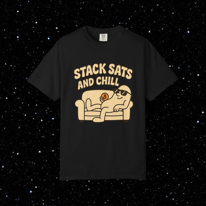 Stack Sats And Chill - Bitcoin Tee
