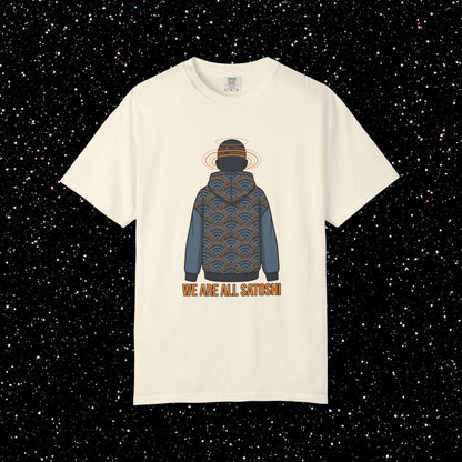 We Are All Satoshi T-Shirt — Crypto Hoodie Graphic Tee