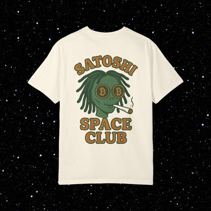 Satoshi Space Club Spaced Alien Backprint Tee