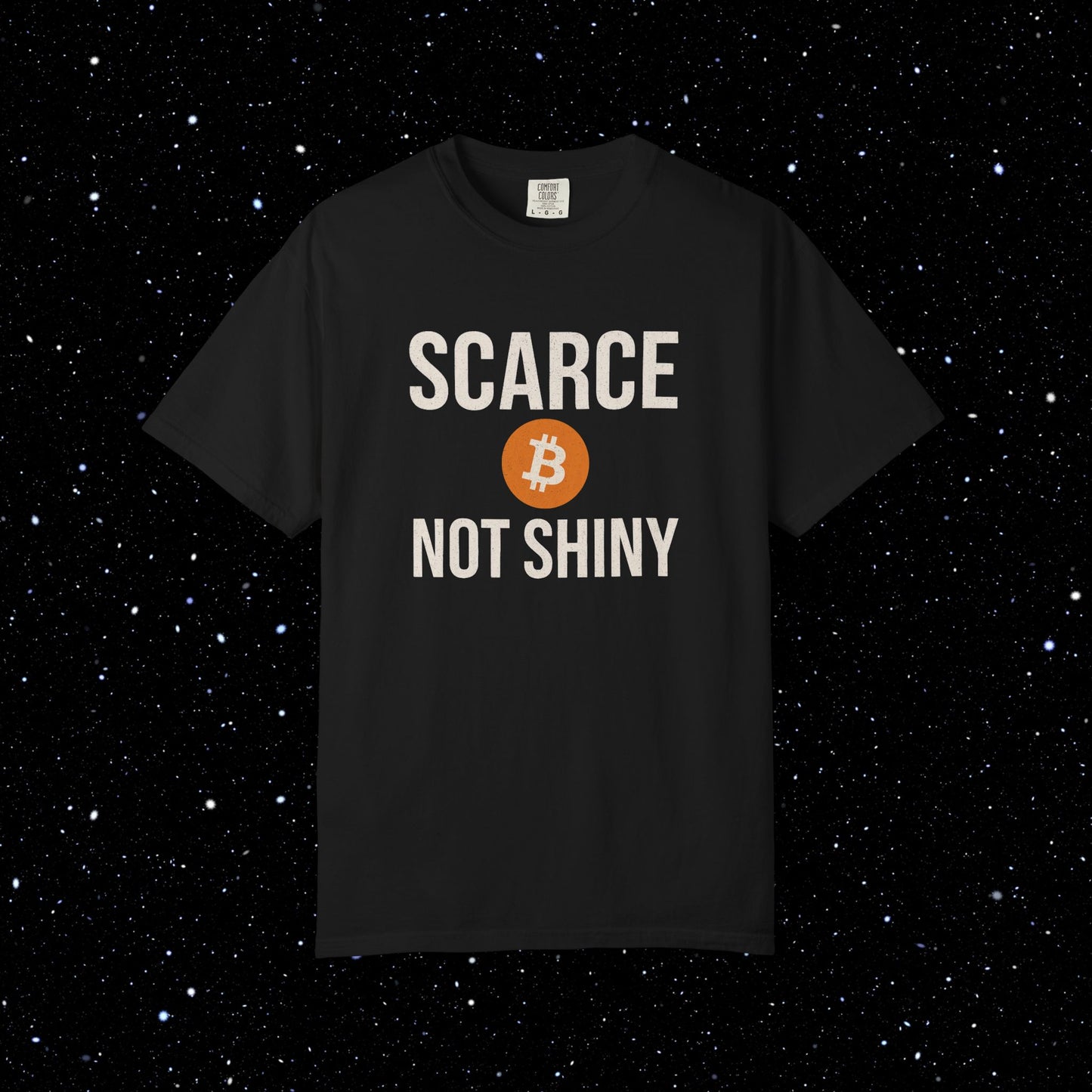 Scarce Not Shiny Bitcoin Tee