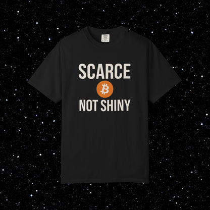 Scarce Not Shiny Bitcoin Tee