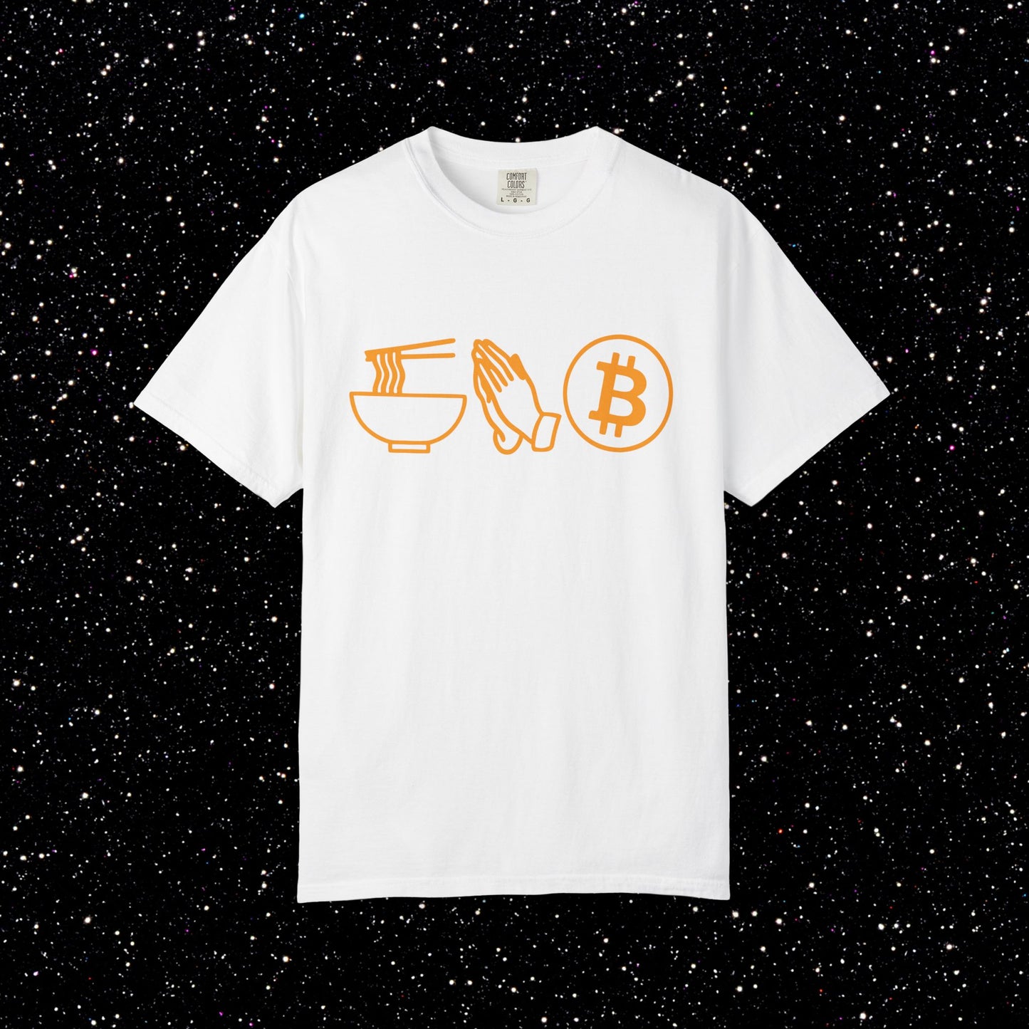 Eat Pray Bitcoin Tee