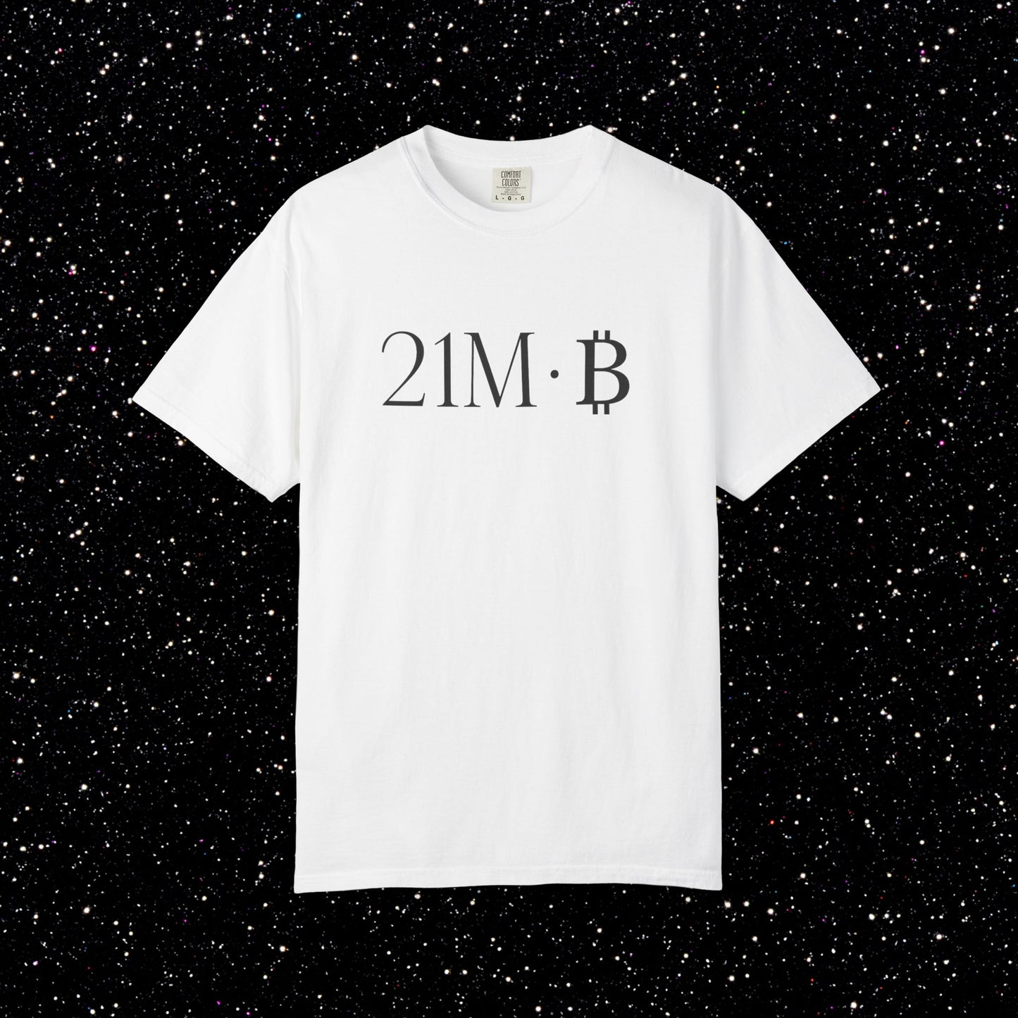 21M· Minimal Bitcoin Graphic T-Shirt