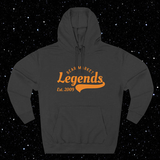 Bear Market Legends Fleece Hoodie.