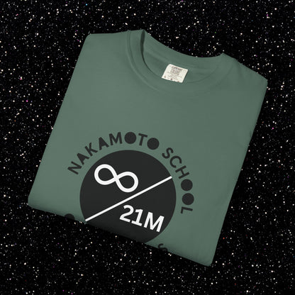 Nakamoto School of Economics ∞ / 21M Bitcoin Tee