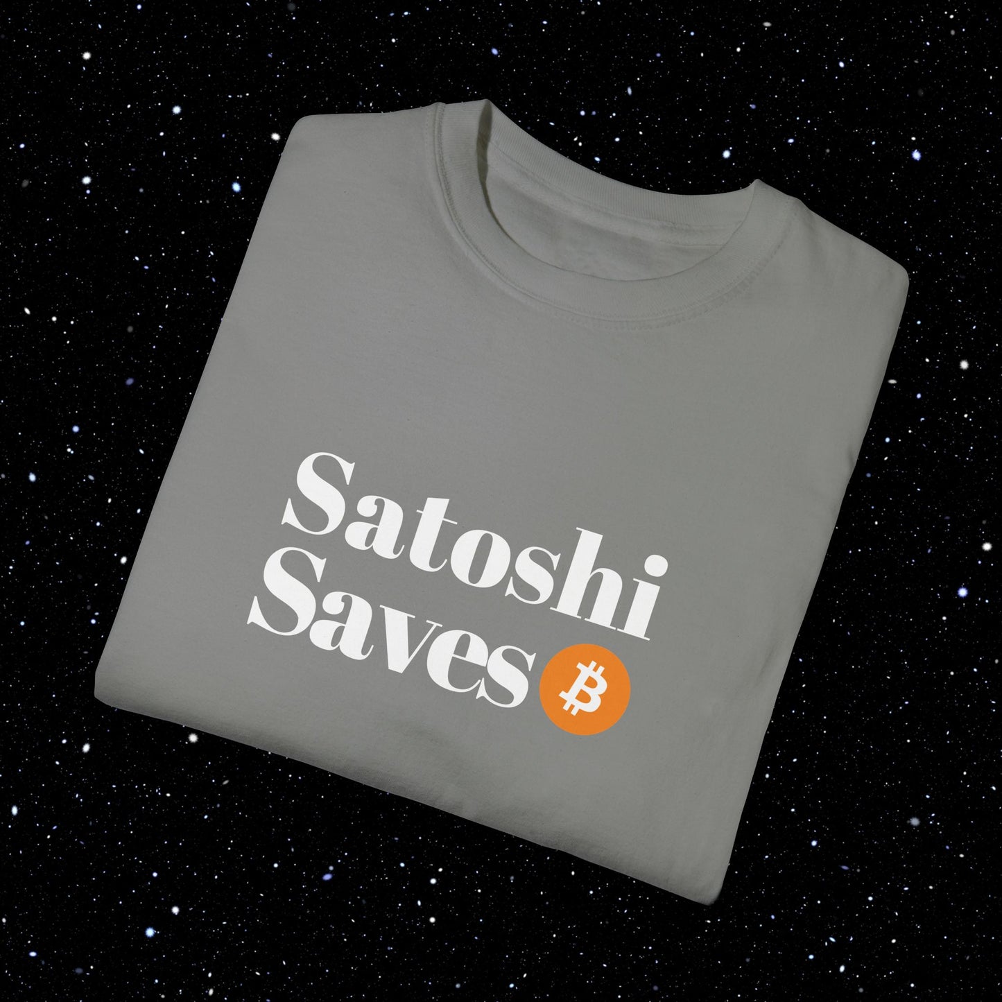 Satoshi Saves - Bitcoin Comfort Colors Tee Shirt