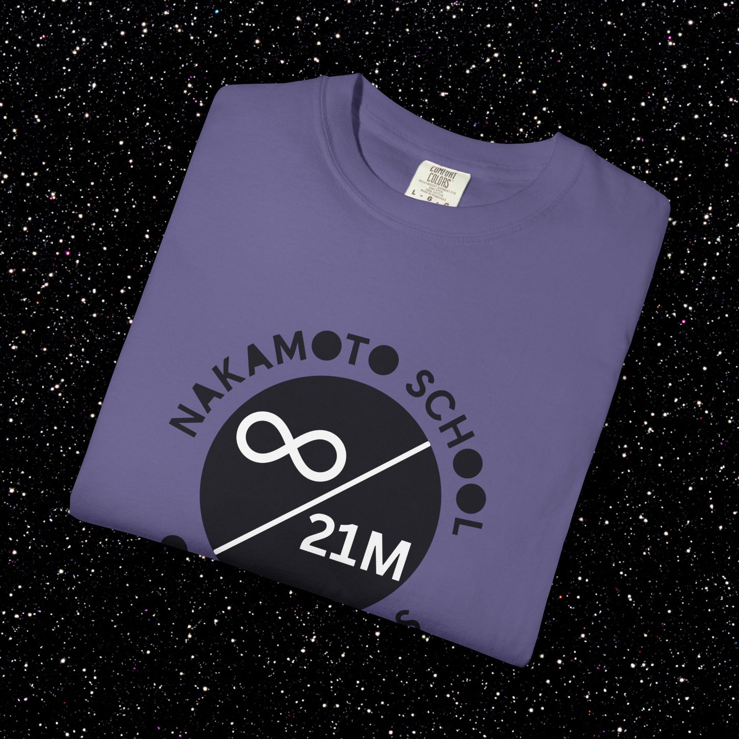Nakamoto School of Economics ∞ / 21M Bitcoin Tee