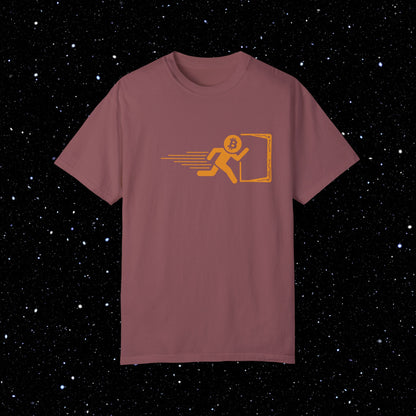 Bitcoin Exit Strategy Comfort Colors Tee Shirt