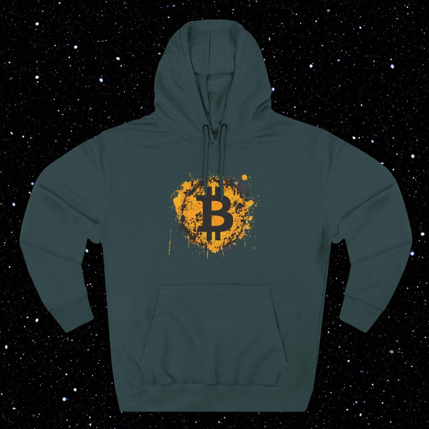 Bitcoin Splash Hoodie