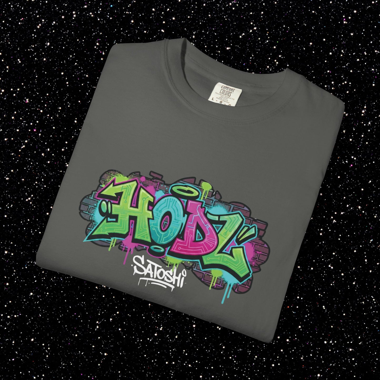 HODL Satoshi Graffiti Tee