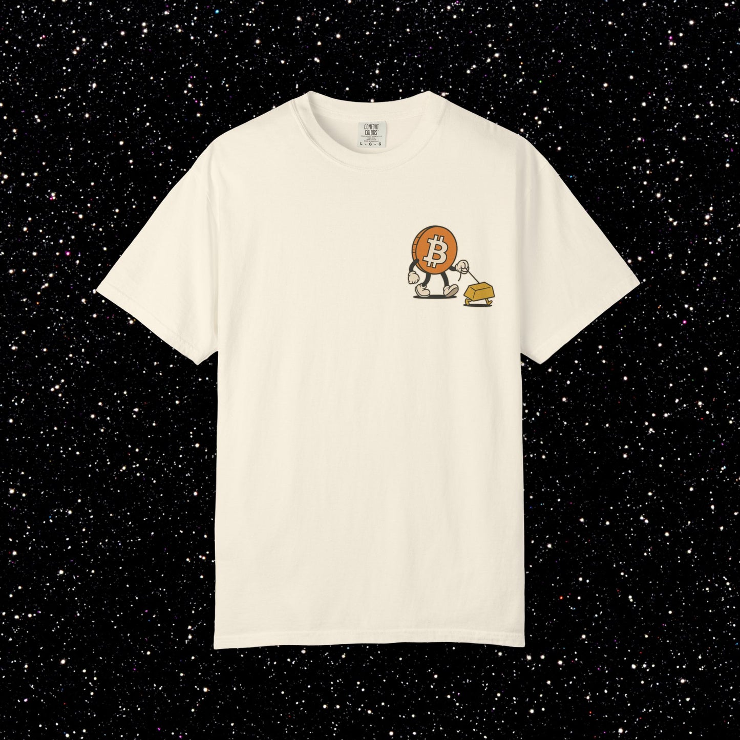 Pet Rock Bitcoin Backprint Tee