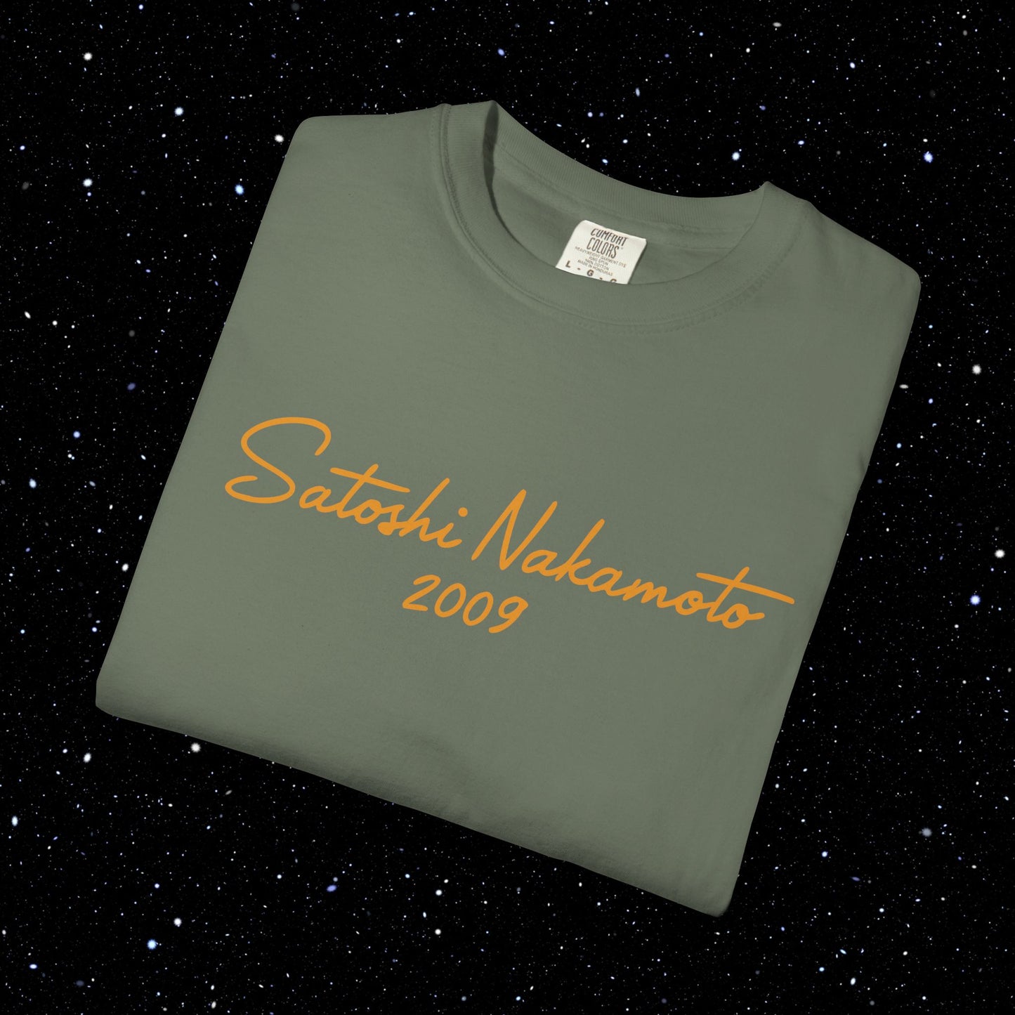 Satoshi Nakamoto 2009 Tee