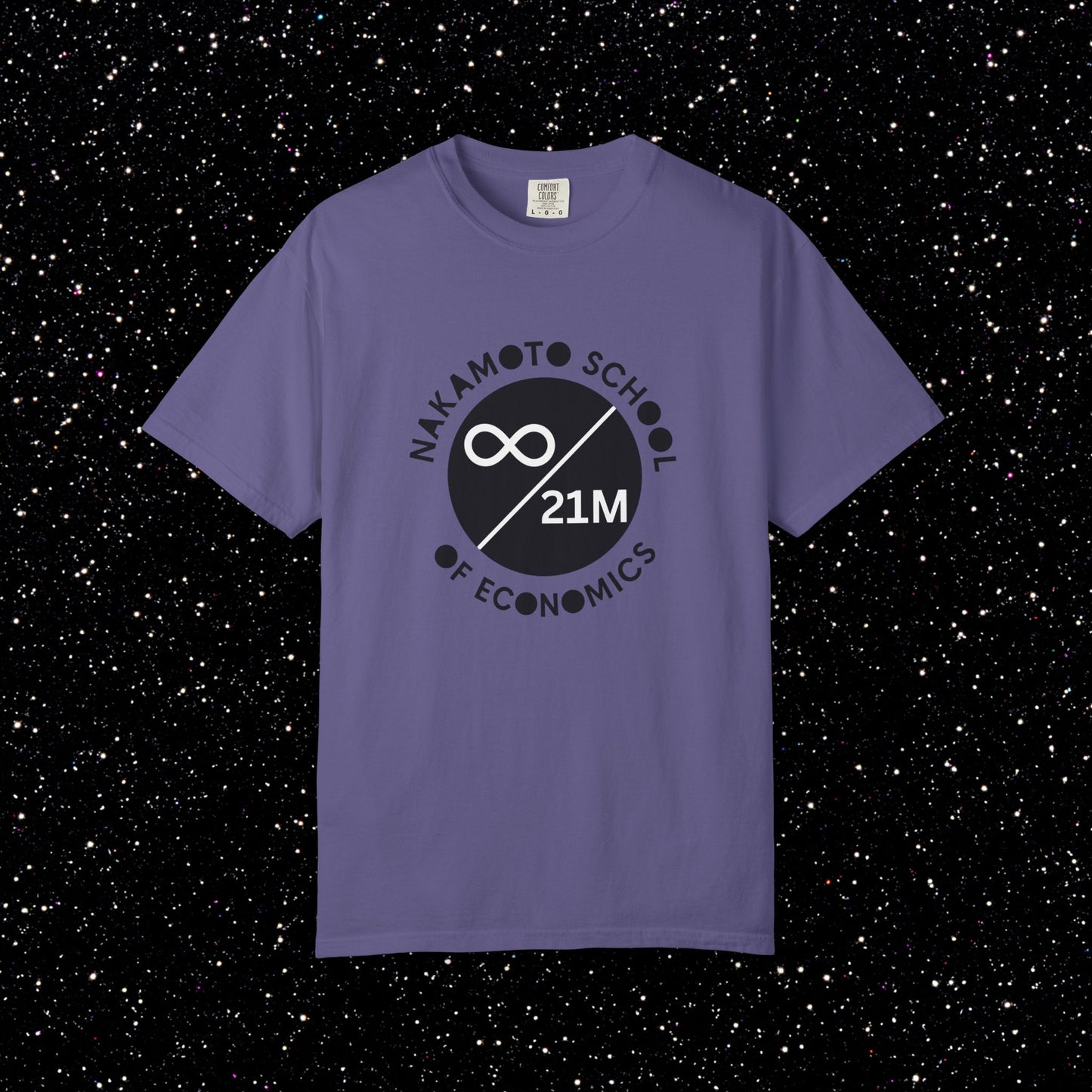 Nakamoto School of Economics ∞ / 21M Bitcoin Tee