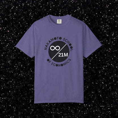 Nakamoto School of Economics ∞ / 21M Bitcoin Tee