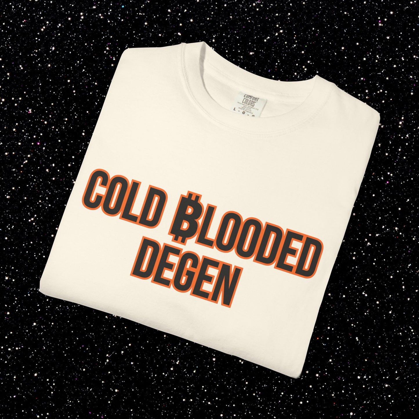 Cold Blooded Degen Bitcoin Tee