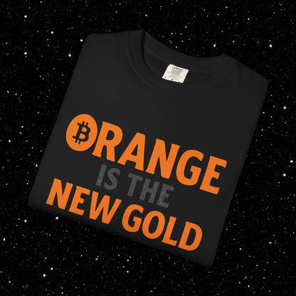Orange Is The New Gold Bitcoin Tee