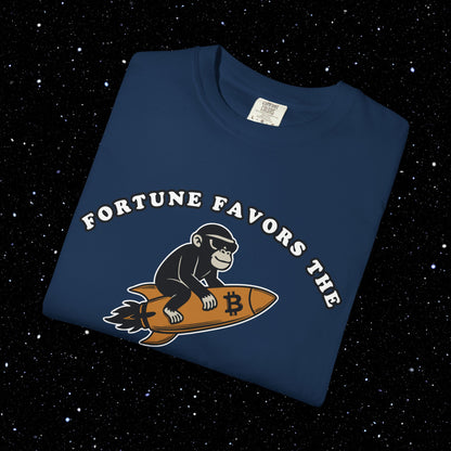 Fortune Favors the Degens Bitcoin Tee