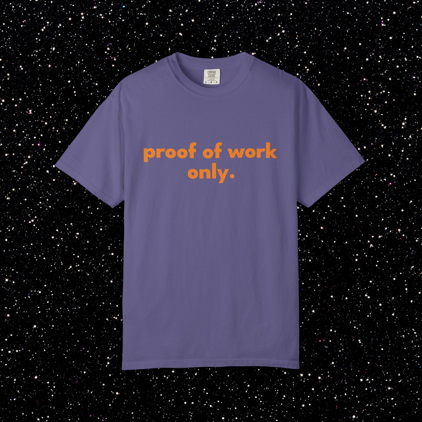 Proof of Work Only Bitcoin Tee