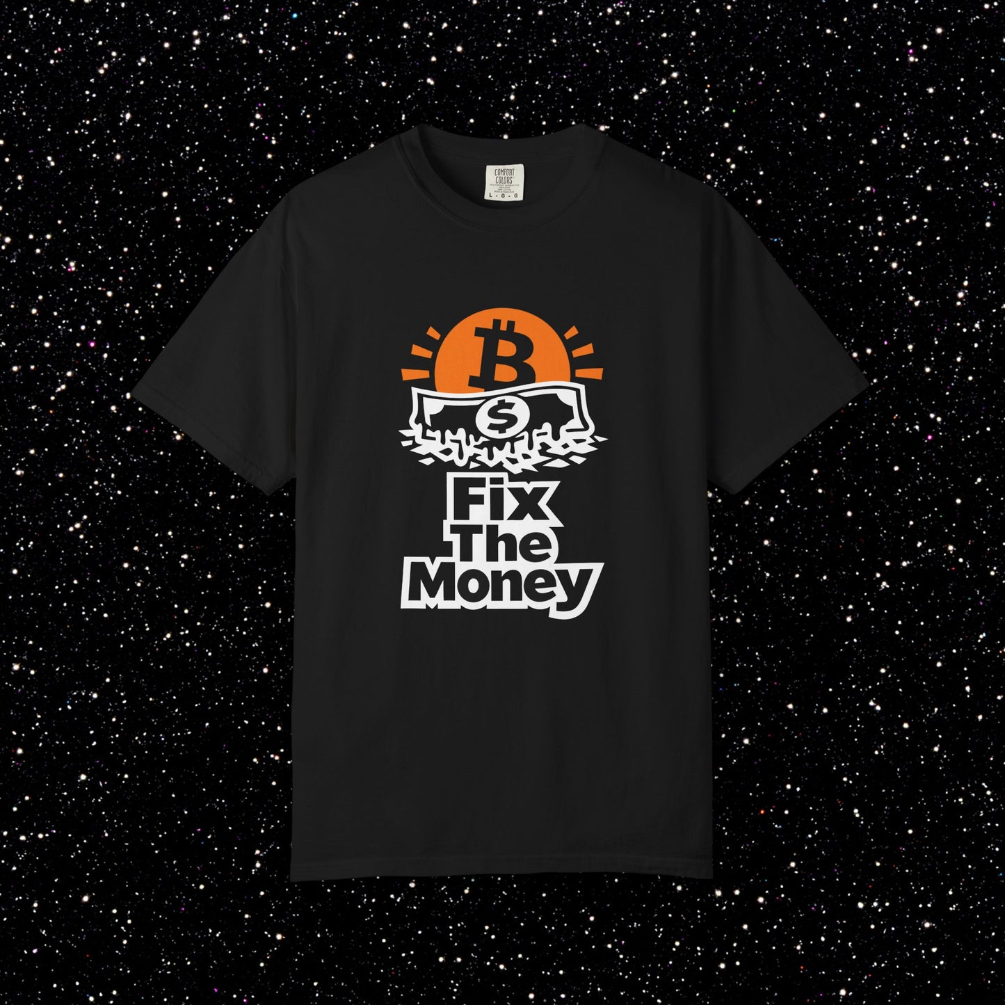 Fix The Money T-Shirt — Bitcoin Graphic Tee