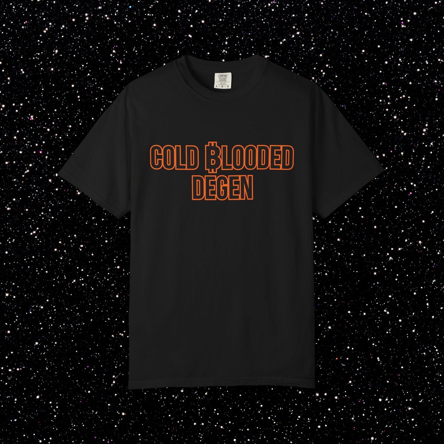 Cold Blooded Degen Bitcoin Tee