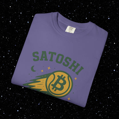 Satoshi Moonballin' Bitcoin Tee Shirt