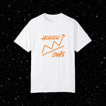 Higher Lows - Bitcoin Tee Shirt