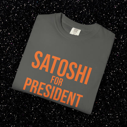 Satoshi for President Bitcoin Tee