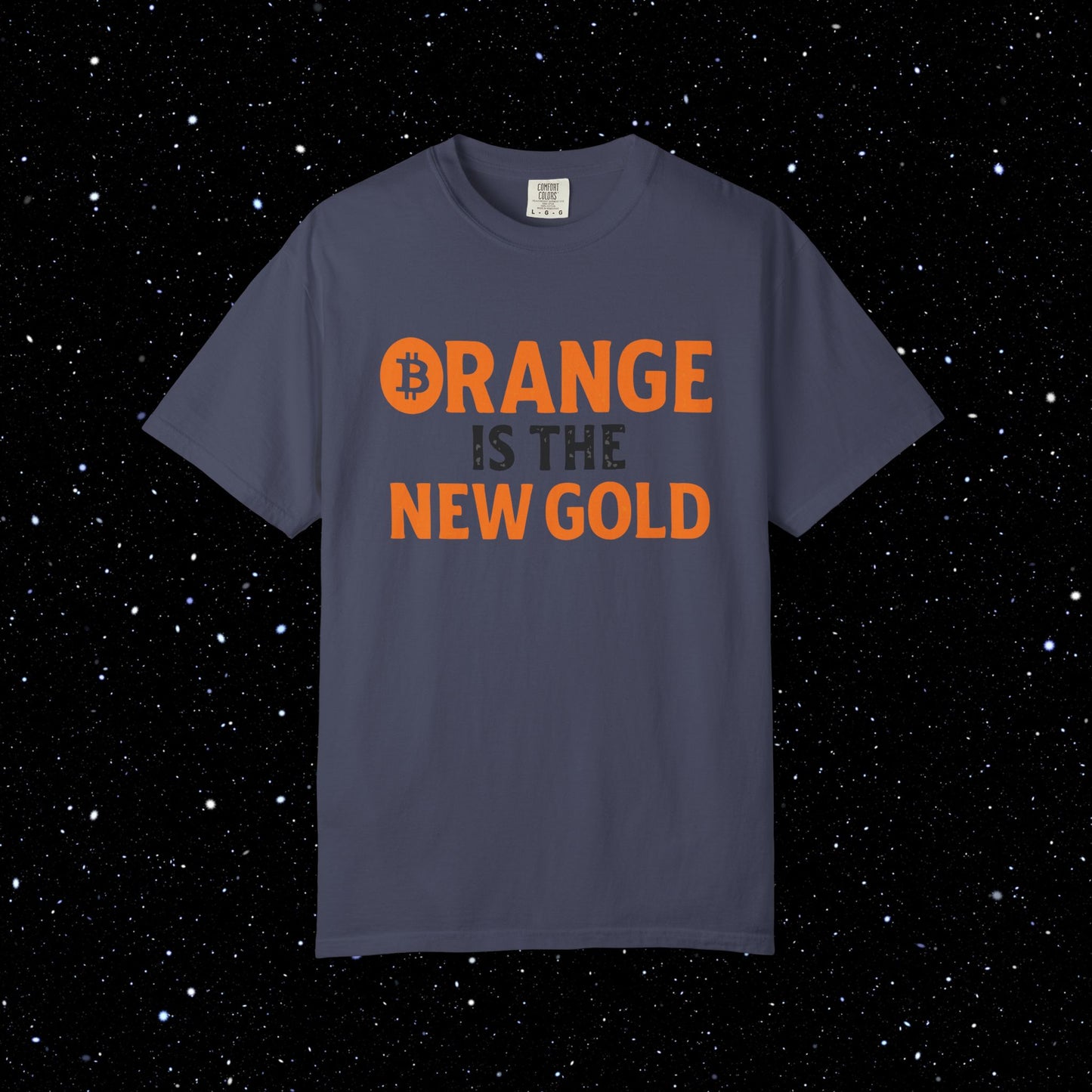 Orange Is The New Gold Bitcoin Tee