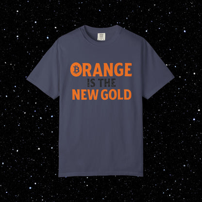 Orange Is The New Gold Bitcoin Tee