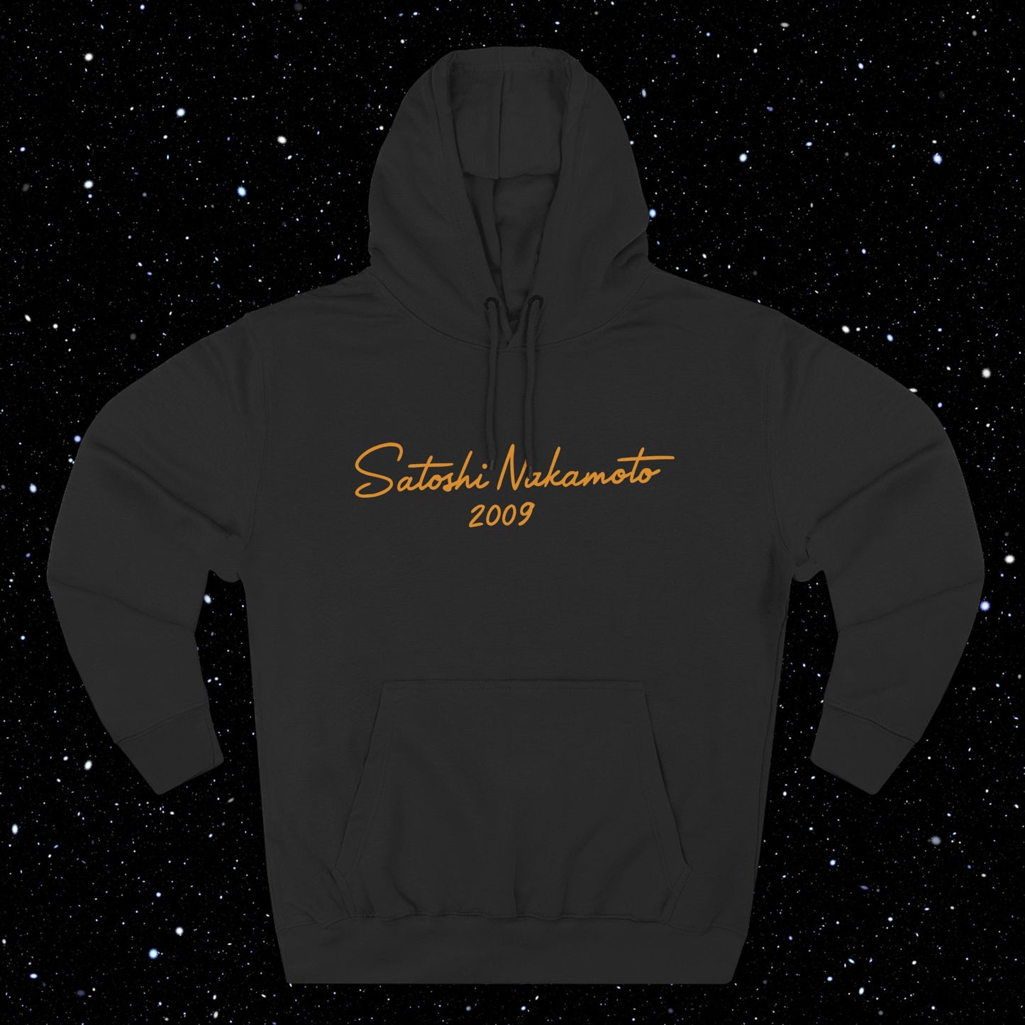 Satoshi Nakamoto 2009 Fleece Hoodie