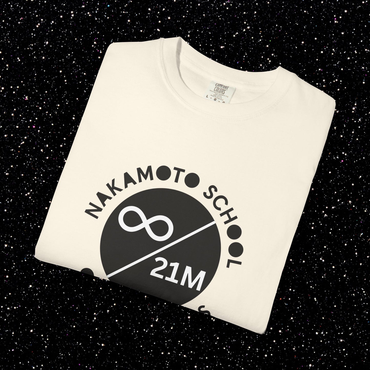 Nakamoto School of Economics ∞ / 21M Bitcoin Tee