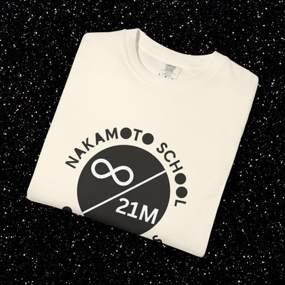 Nakamoto School of Economics ∞ / 21M Bitcoin Tee