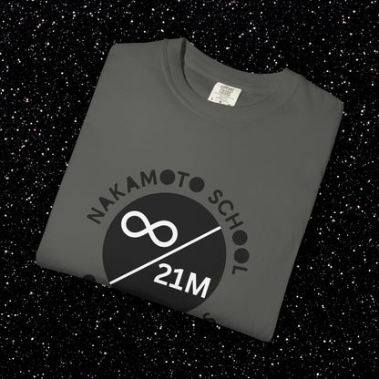 Nakamoto School of Economics ∞ / 21M Bitcoin Tee