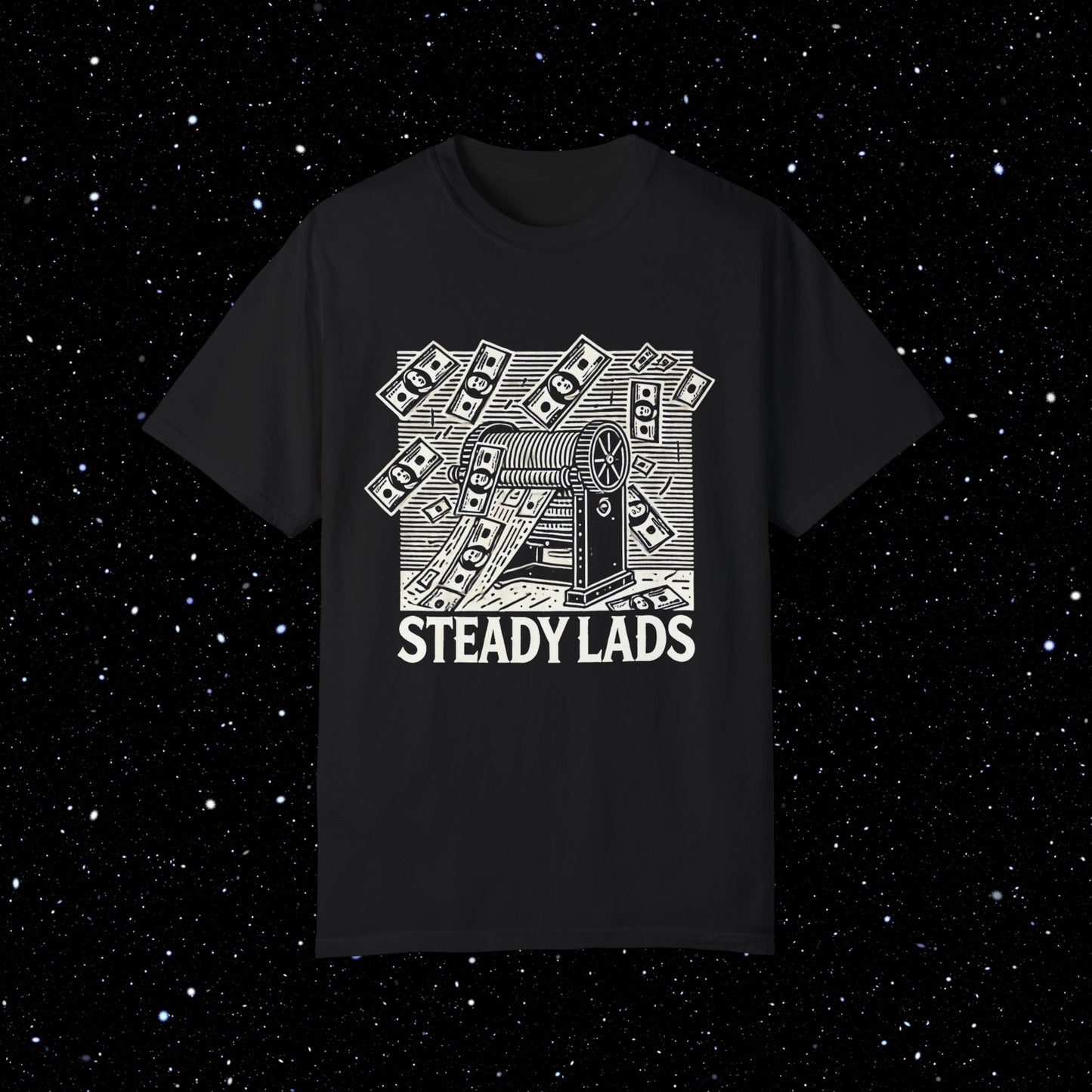 Steady Lads - Money Printer Tee Shirt