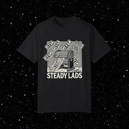 Steady Lads - Money Printer Tee Shirt