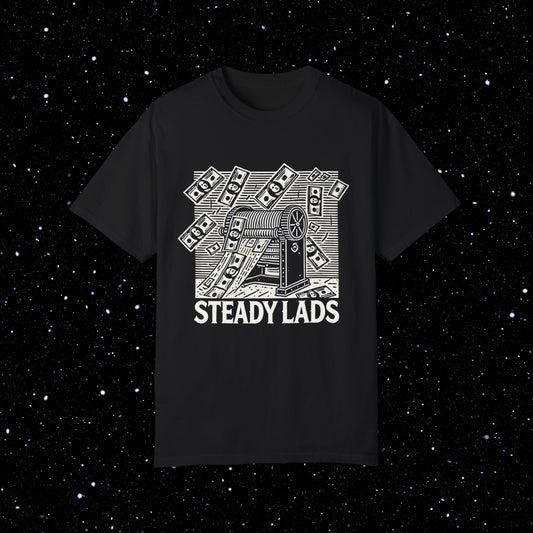 Steady Lads - Money Printer Tee Shirt