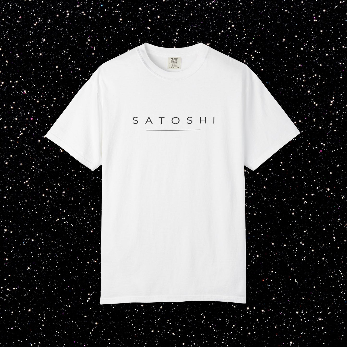 Satoshi Minimal Logo Tee