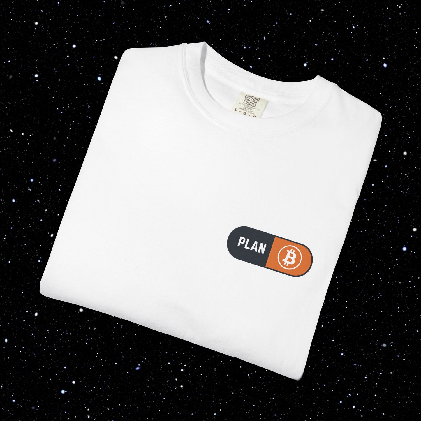 Plan B Bitcoin Pill Pocket Tee