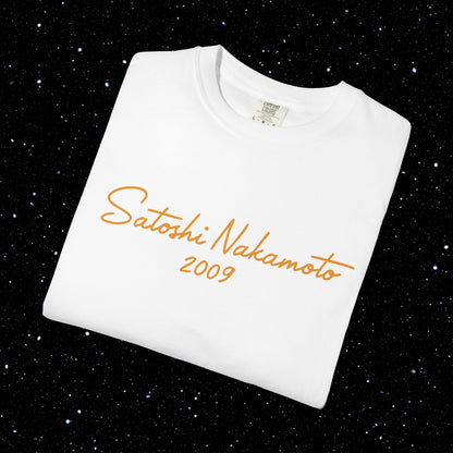 Satoshi Nakamoto 2009 Tee