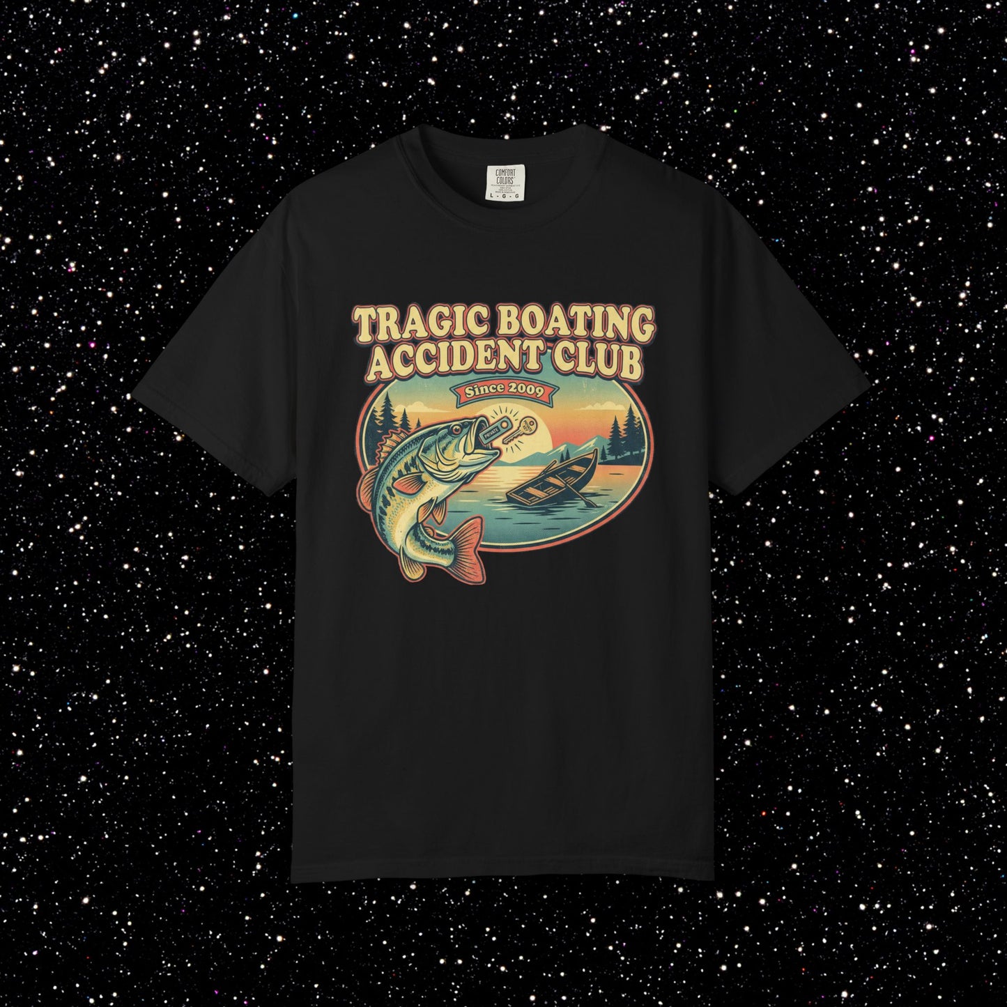 Tragic Boating Accident Club Shirt | Bitcoin Since 2009 Retro Opsec Tee