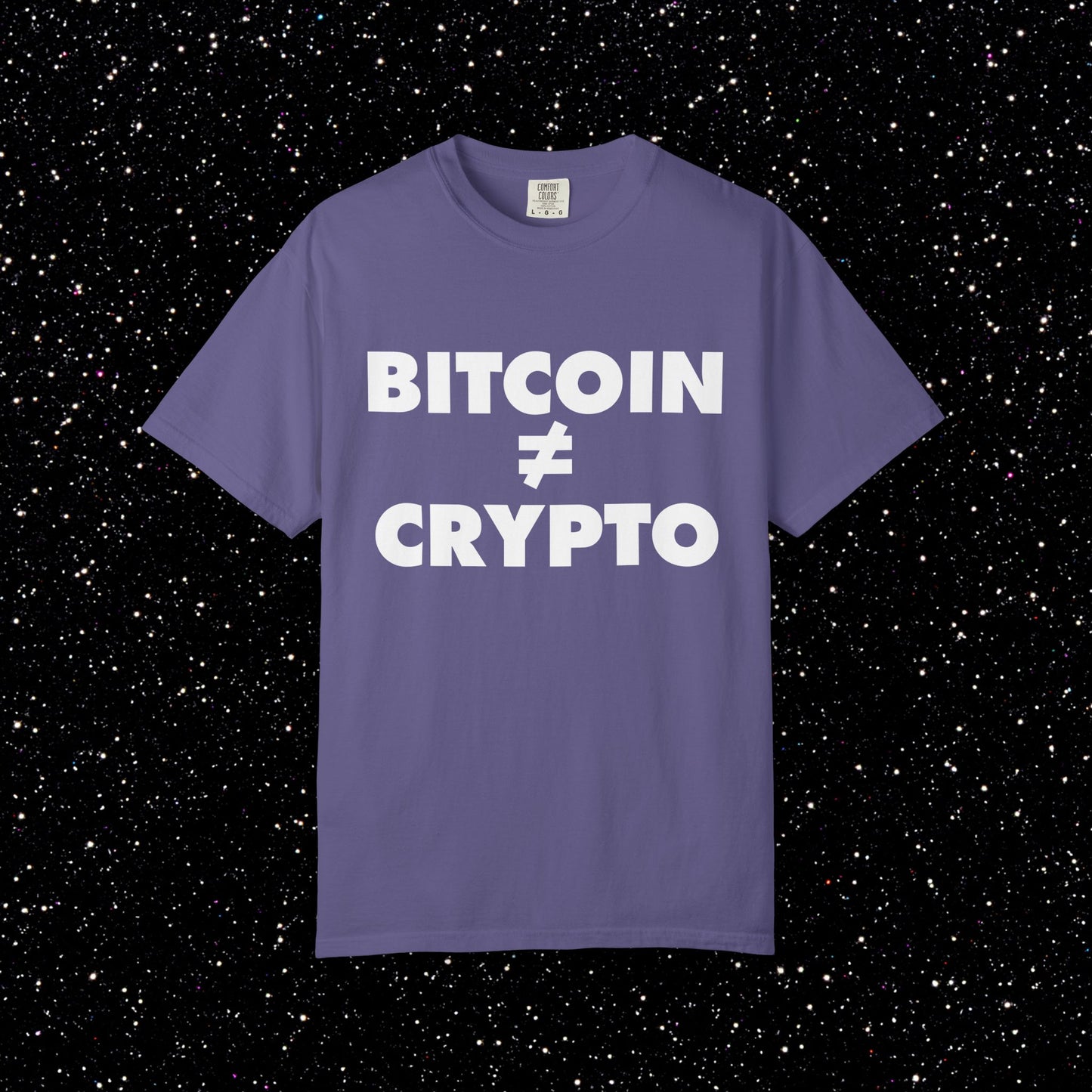 Bitcoin ≠ Crypto Tee