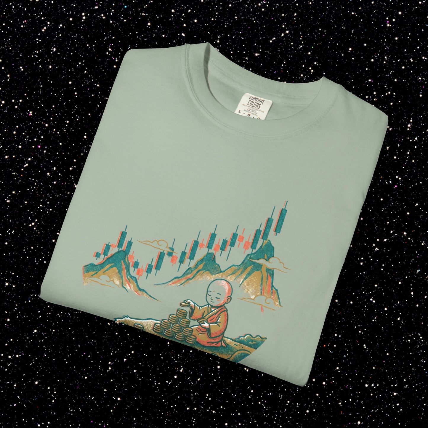 Stay Humble Stack Sats Ukiyo-e Tee