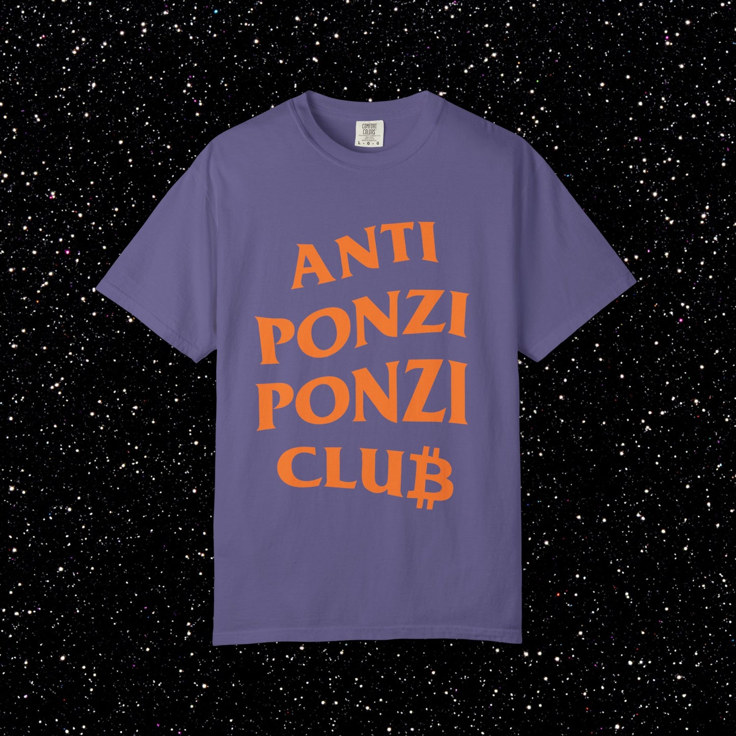 Anti Ponzi Ponzi Club Bitcoin Tee