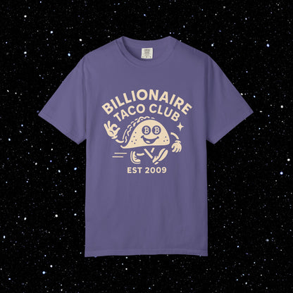 Billionaire Taco Club Cartoon Bitcoin Tee