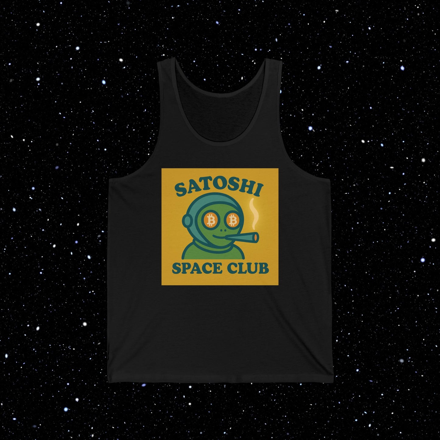 Satoshi Space Club High On Bitcoin Tank