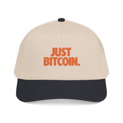 JUST BITCOIN. Embroidered
