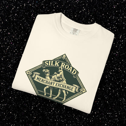 Silk Road Merchant Exchange T-Shirt | Bitcoin Accepted Here | Heritage Trade Design